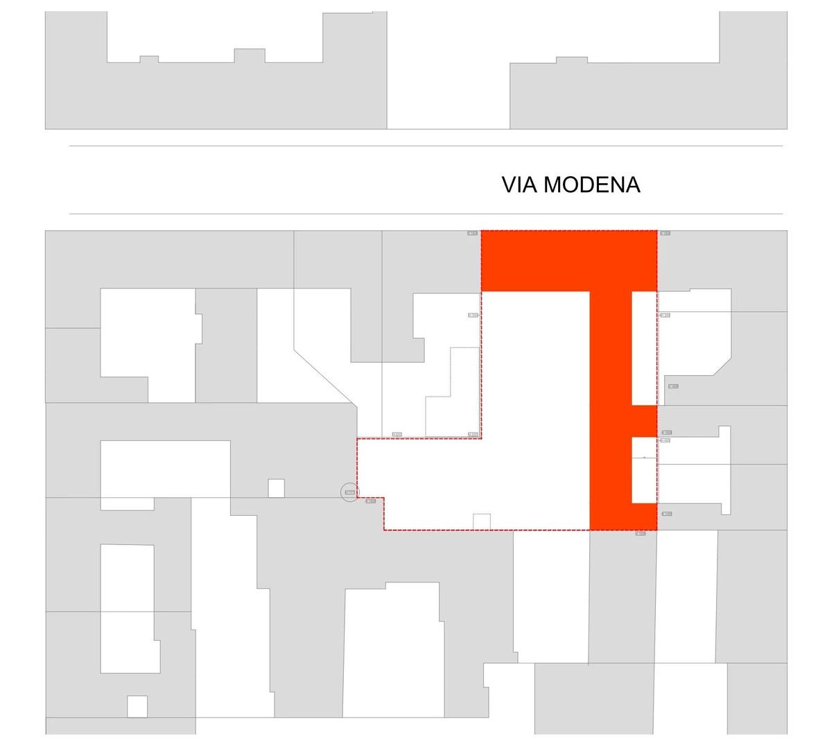Progettazione Residenze via Modena Milano